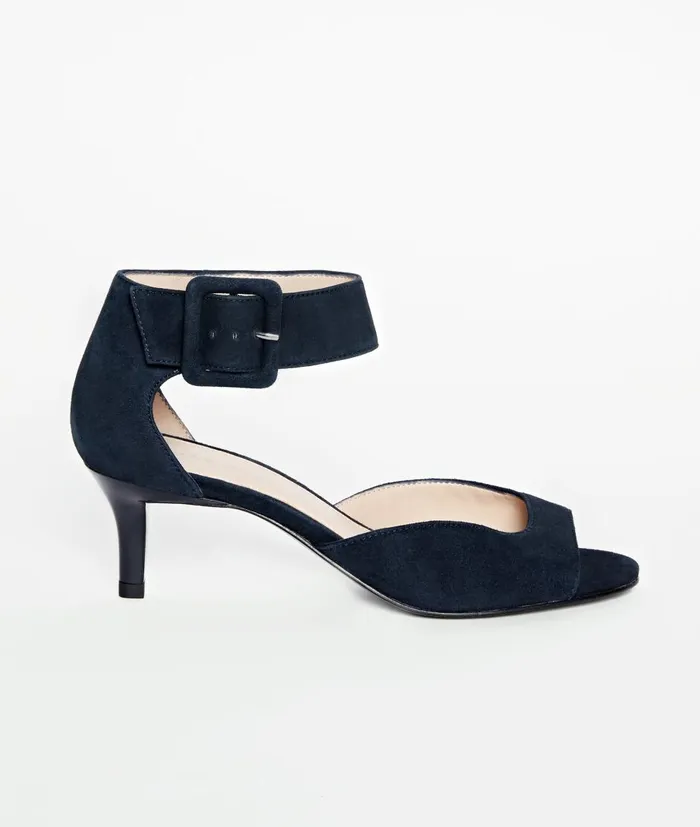 Women Berlin Low Heel 8211 Midnight Pelle Moda Low Heels