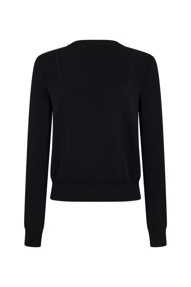 Women Black Viscose Cardigan Black Black Sonia Rykiel Cardigans