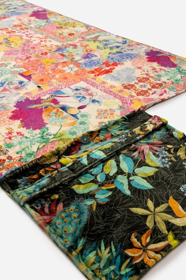 Women Blankets Johnny Was PAON TRAVEL BLANKET Paon Print Women Blankets Johnny Was PAON TRAVEL BLANKET Paon Print