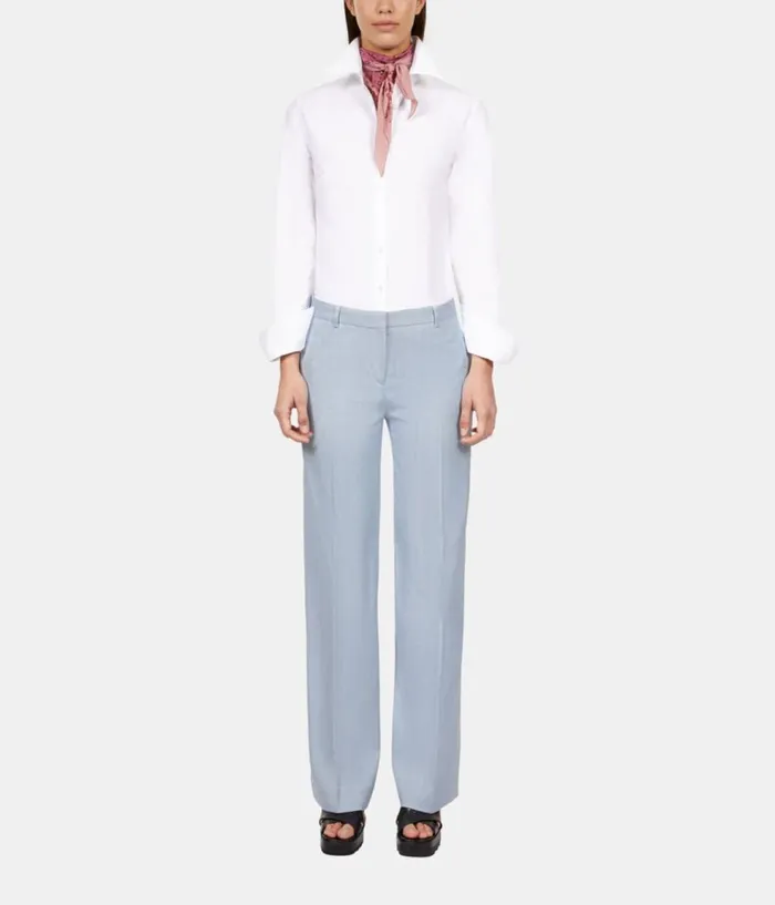 Women Blazers and Suits THE KOOPLES Blue Suit Trousers