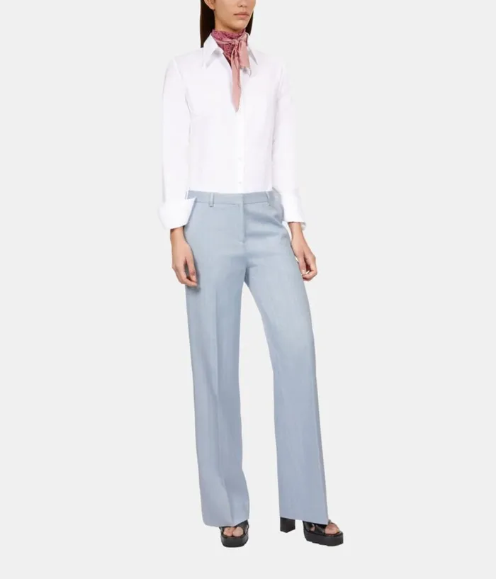 Women Blazers and Suits THE KOOPLES Blue Suit Trousers Women Blazers and Suits THE KOOPLES Blue Suit Trousers
