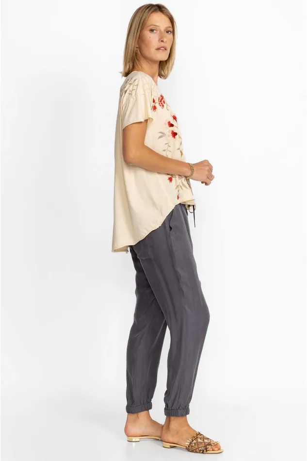 Women Bottoms Johnny Was Alice Jogger Cloudburst Women Bottoms Johnny Was Alice Jogger Cloudburst