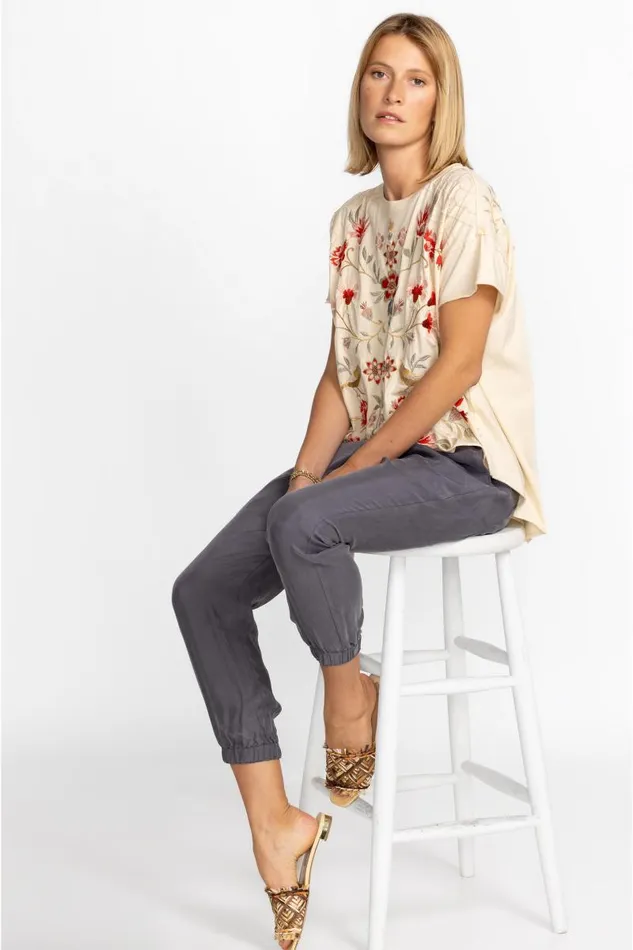 Women Bottoms Johnny Was Alice Jogger Cloudburst Women Bottoms Johnny Was Alice Jogger Cloudburst