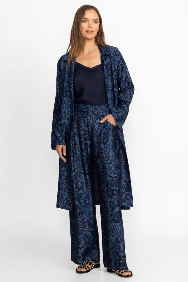 Women Bottoms Johnny Was WIDE LEG PLEAT PANT Zoia