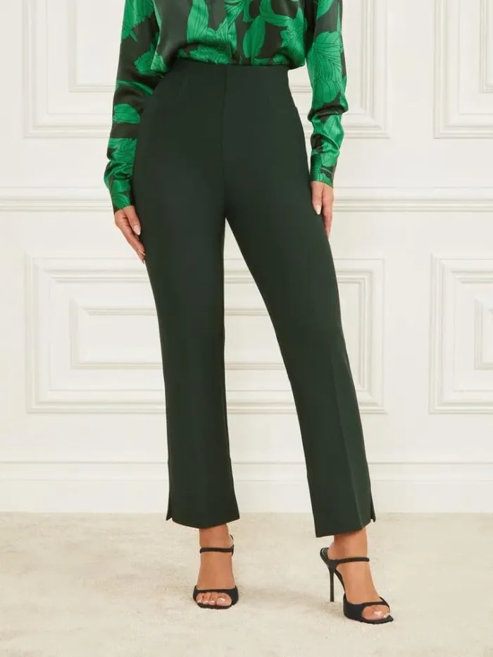 Women Bottoms Marciano Braxton Pant Chenille Green