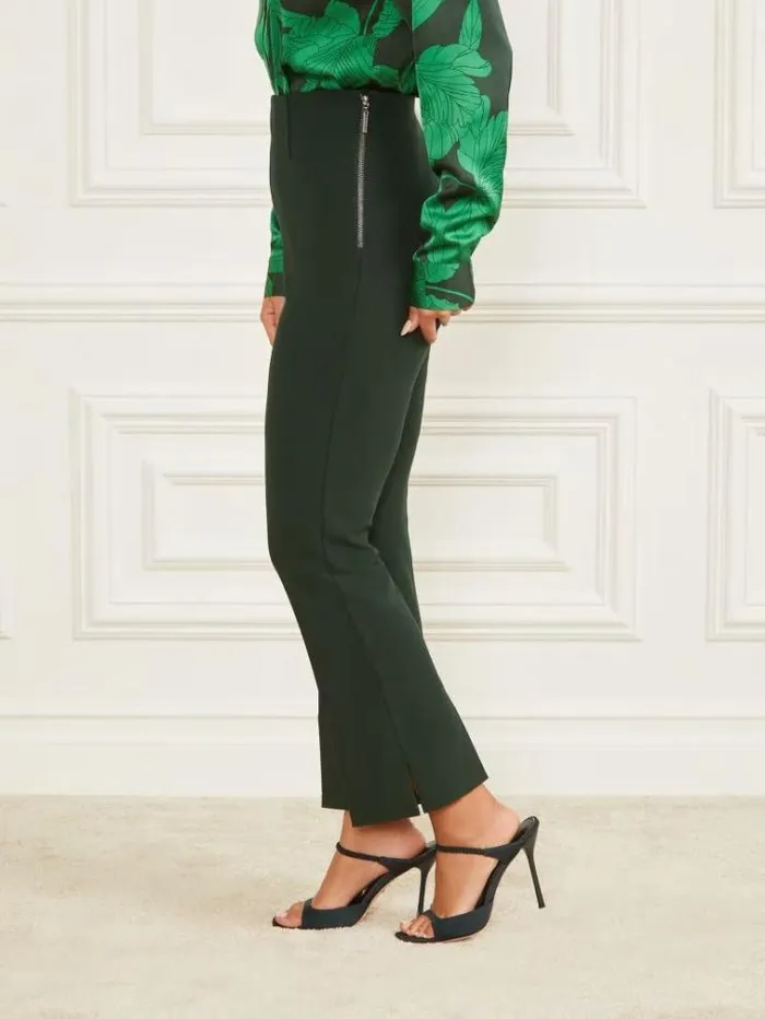 Women Bottoms Marciano Braxton Pant Chenille Green Women Bottoms Marciano Braxton Pant Chenille Green