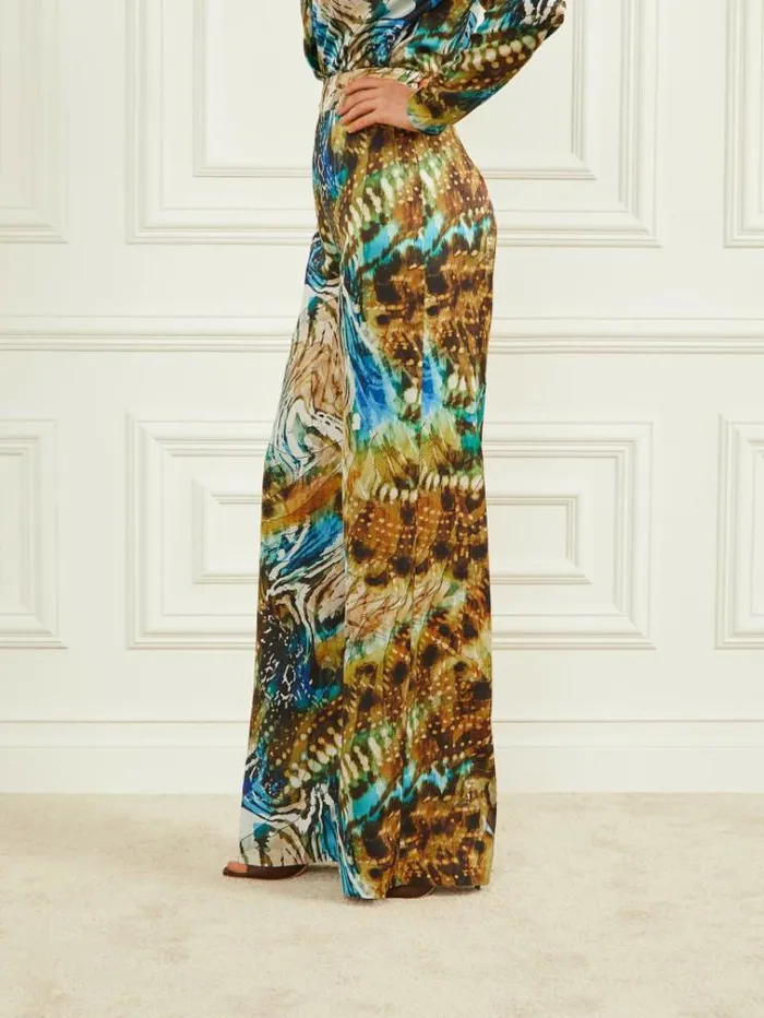 Women Bottoms Marciano Lucy Pant Eutopia Print Women Bottoms Marciano Lucy Pant Eutopia Print