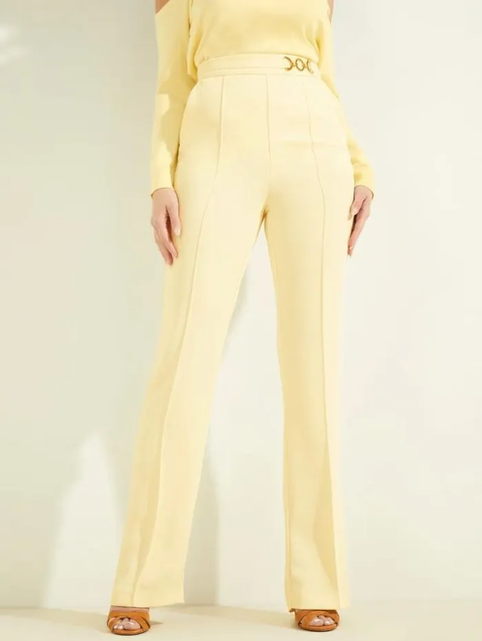 Women Bottoms Marciano Maryam Pant Cornsilk