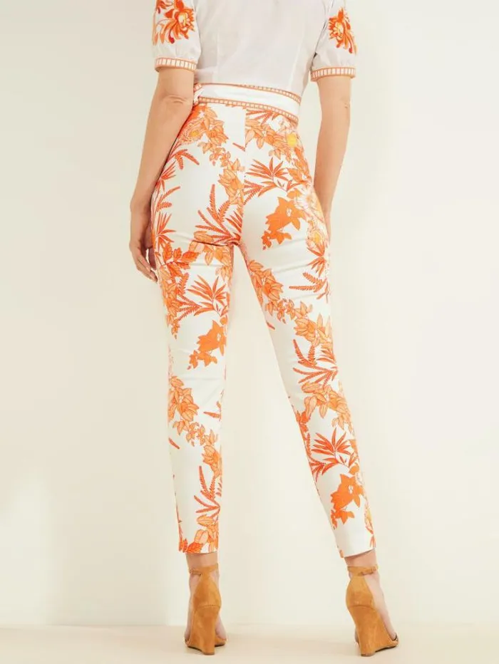 Women Bottoms Marciano San Lucas Elle Capri Pant San Lucas Floral Women Bottoms Marciano San Lucas Elle Capri Pant San Lucas Floral