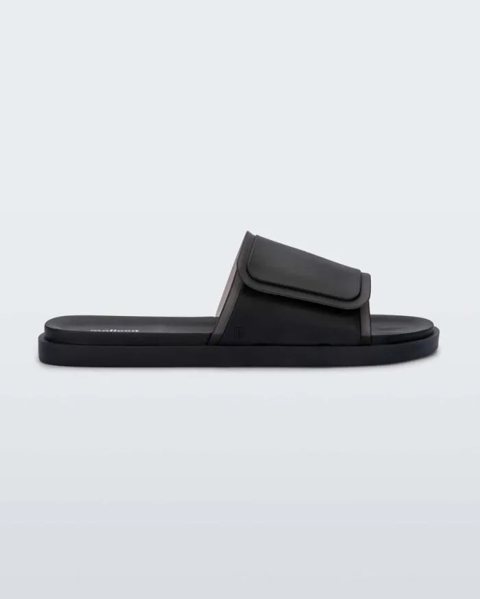 Women Brave Slide Black Melissa Slides