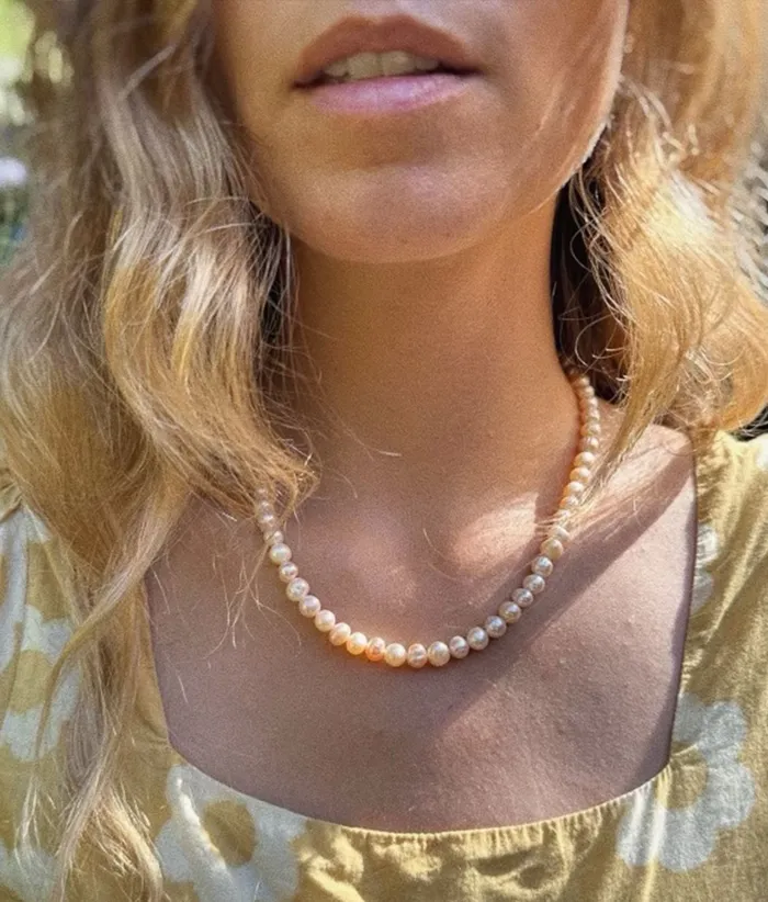 Women Christy Dawn Pearl Necklace Iridescent Accessories and Offerings