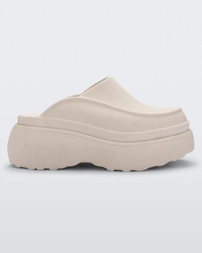 Women Clog Beige Melissa Slides