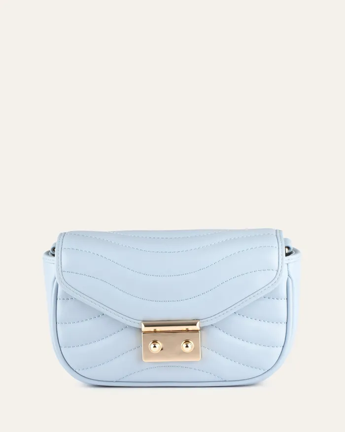 Women CROSS BODY BAGS jomercer Maya cross body sky blue leather