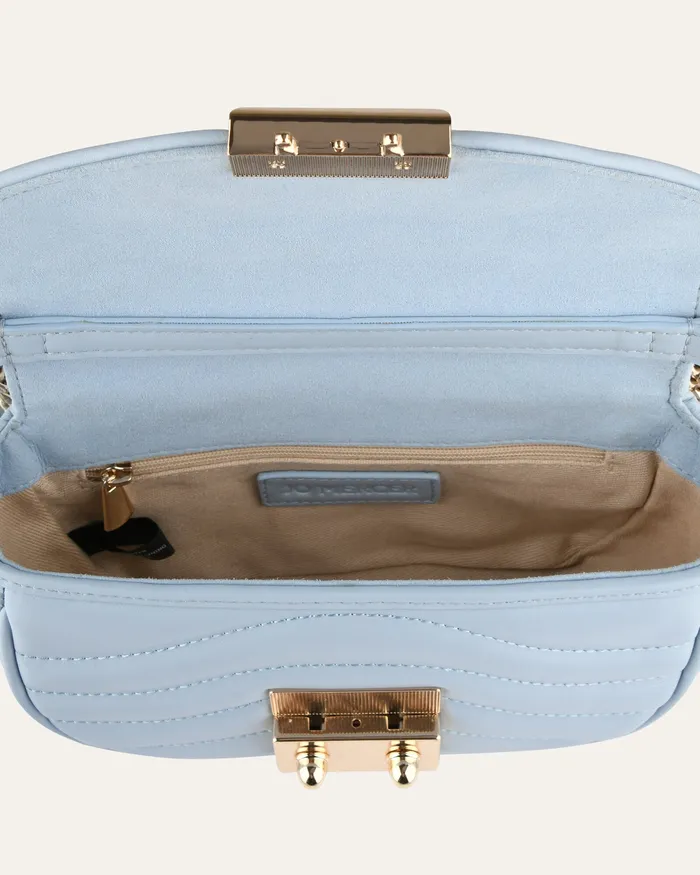 Women CROSS BODY BAGS jomercer Maya cross body sky blue leather Women CROSS BODY BAGS jomercer Maya cross body sky blue leather