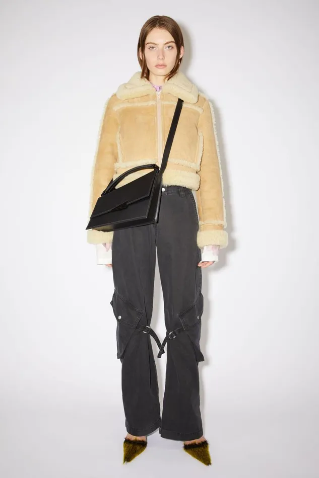 Women DISTORTION HANDBAG Black Acne Studios Bags