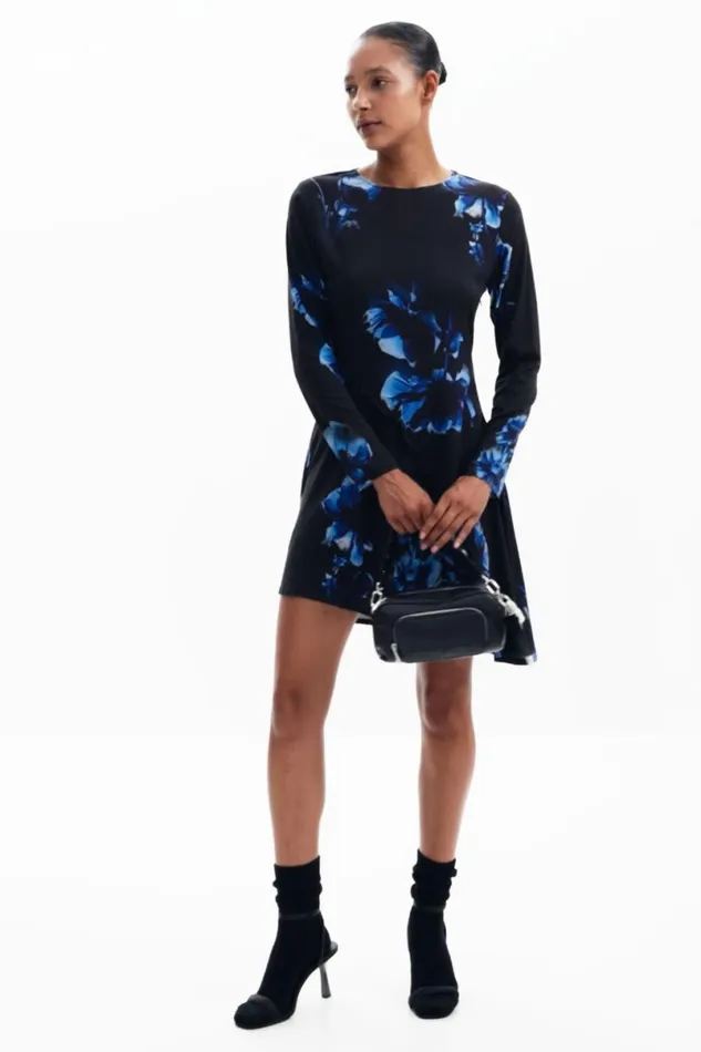 Women Dresses And Jumpsuits Desigual Asymmetrical Cut Dress