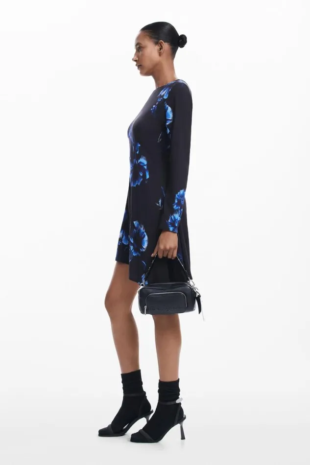 Women Dresses And Jumpsuits Desigual Asymmetrical Cut Dress