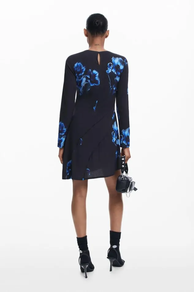 Women Dresses And Jumpsuits Desigual Asymmetrical Cut Dress