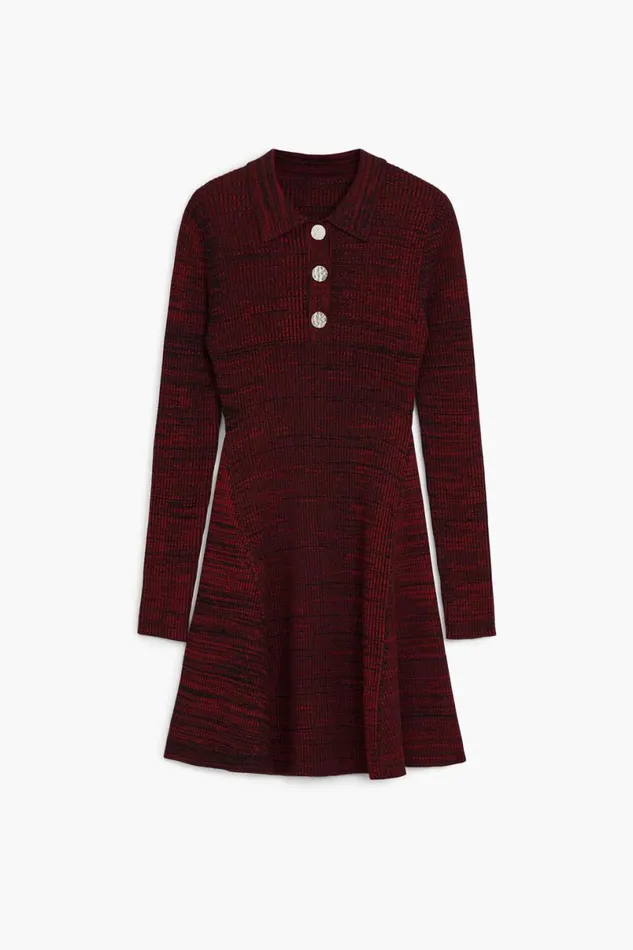 Women Dresses And Jumpsuits Desigual Short Dress With Polo Collar