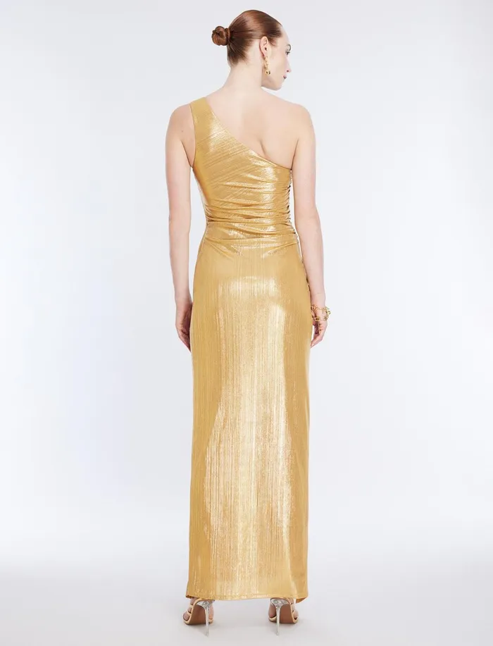 Women Dresses BCBG Leoni One Shoulder Dress Trophy Cup