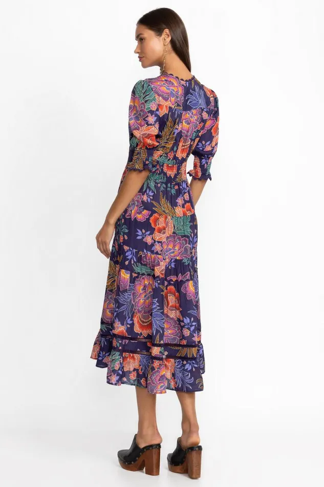 Women Dresses Johnny Was DAPHNE TEA LENGTH DRESS Etta S Garden Women Dresses Johnny Was DAPHNE TEA LENGTH DRESS Etta S Garden