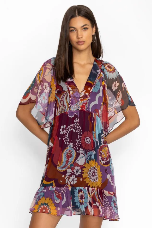 Women Dresses Johnny Was MARGARETA MINI DRESS Tavie