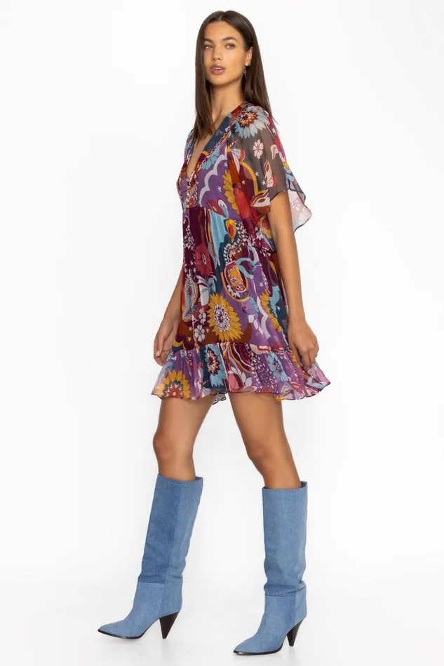 Women Dresses Johnny Was MARGARETA MINI DRESS Tavie Women Dresses Johnny Was MARGARETA MINI DRESS Tavie