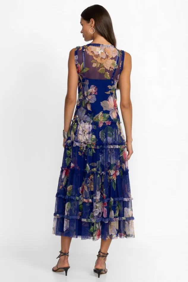 Women Dresses Johnny Was MAZZY MULTI RUFFLE DRESS Ullani Women Dresses Johnny Was MAZZY MULTI RUFFLE DRESS Ullani
