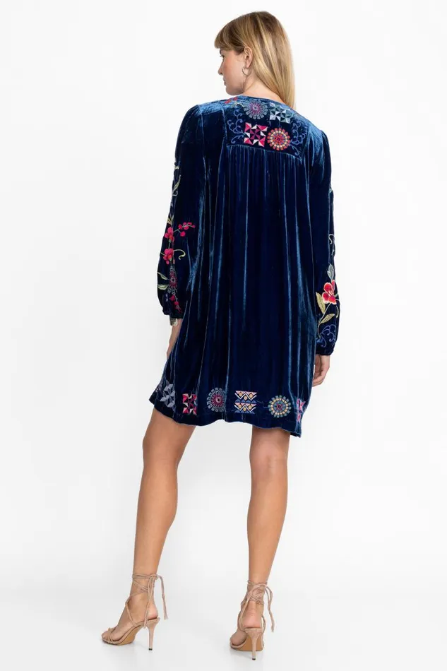 Women Dresses Johnny Was VELVET YOKE DRESS Bellwether Women Dresses Johnny Was VELVET YOKE DRESS Bellwether