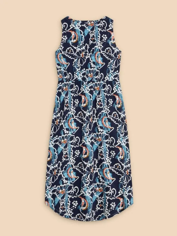 Women DRESSES White Stuff Heidi Dress Navy Multi Women DRESSES White Stuff Heidi Dress Navy Multi