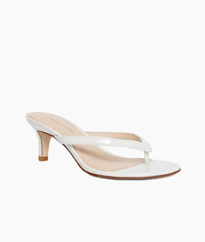 Women Effi 4 Low Heel 8211 White Pelle Moda Sandals Women Effi 4 Low Heel 8211 White Pelle Moda Sandals
