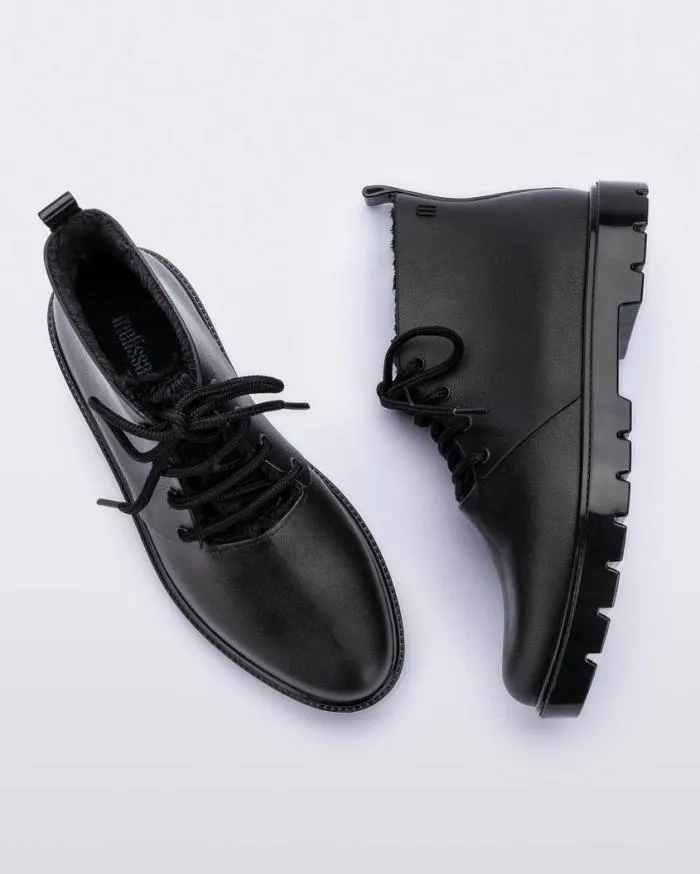 Women Fluffy Boot Black Melissa Boots