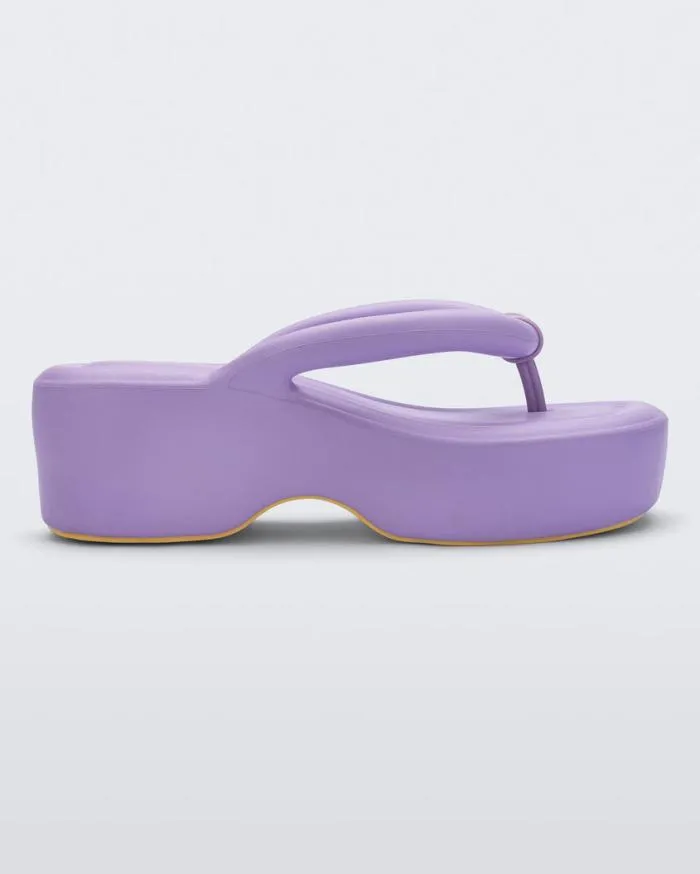 Women Free Platform Lilac Melissa Flip Flops