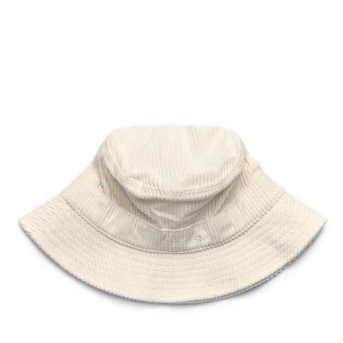 Women Headwear Unisex BUCKET HAT CORDUROY Hat BEIGE CRYSTAL Superga Hats