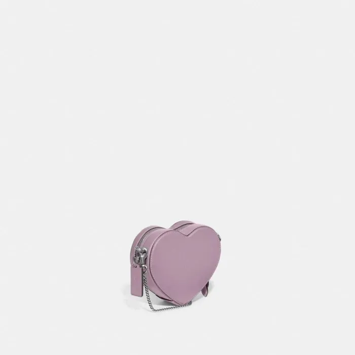 Women Heart Crossbody 14 Lhice Purple Coach Crossbody Bags