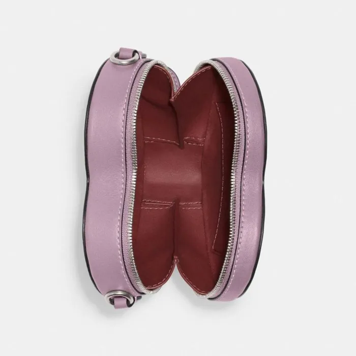 Women Heart Crossbody 14 Lhice Purple Coach Crossbody Bags