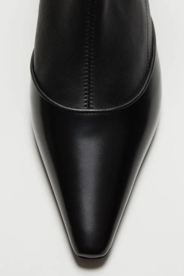 Women Heeled Ankle Boots Black Acne Studios Shoes