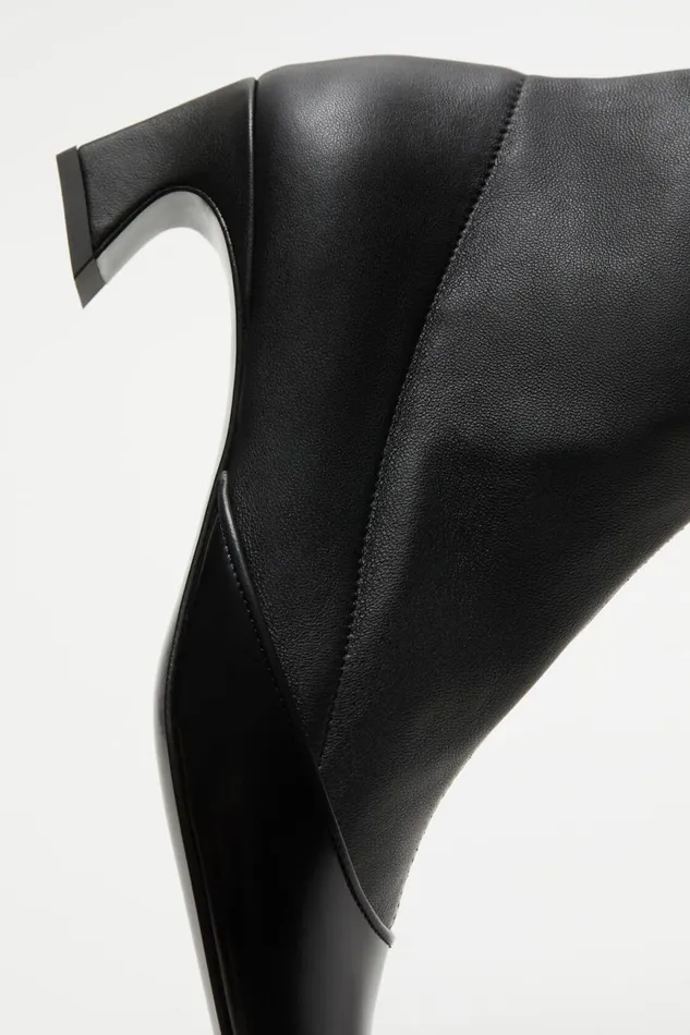 Women Heeled Ankle Boots Black Acne Studios Shoes