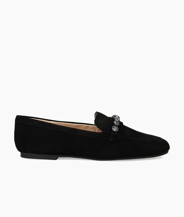 Women Herron Flat 8211 Black Pelle Moda Flats