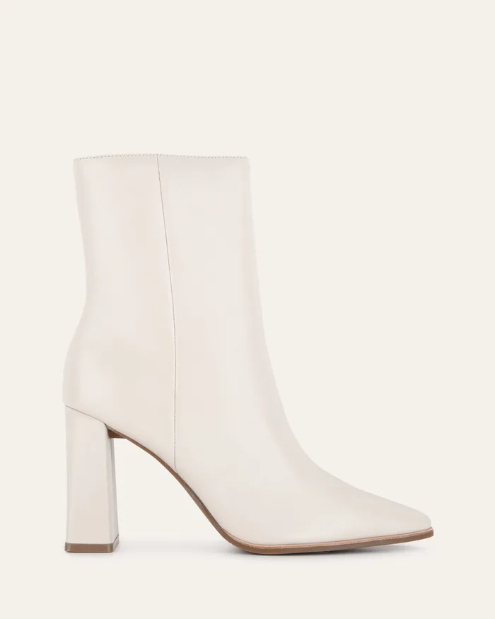 Women HIGH BOOTS jomercer Tatiana high ankle boots off white leather