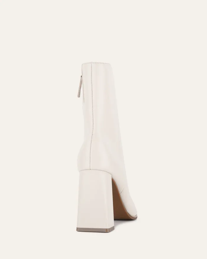 Women HIGH BOOTS jomercer Tatiana high ankle boots off white leather Women HIGH BOOTS jomercer Tatiana high ankle boots off white leather