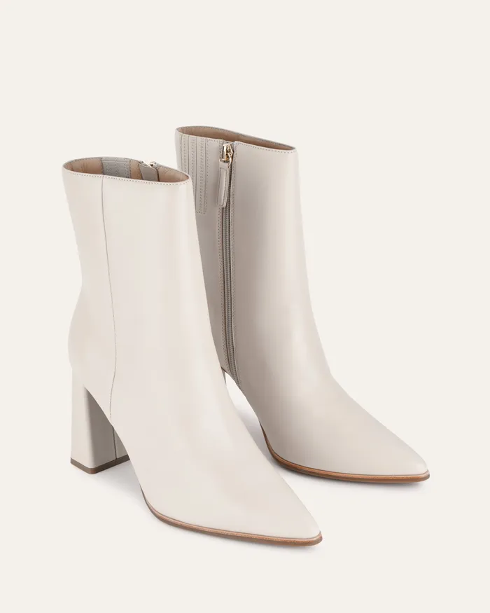 Women HIGH BOOTS jomercer Tatiana high ankle boots off white leather Women HIGH BOOTS jomercer Tatiana high ankle boots off white leather