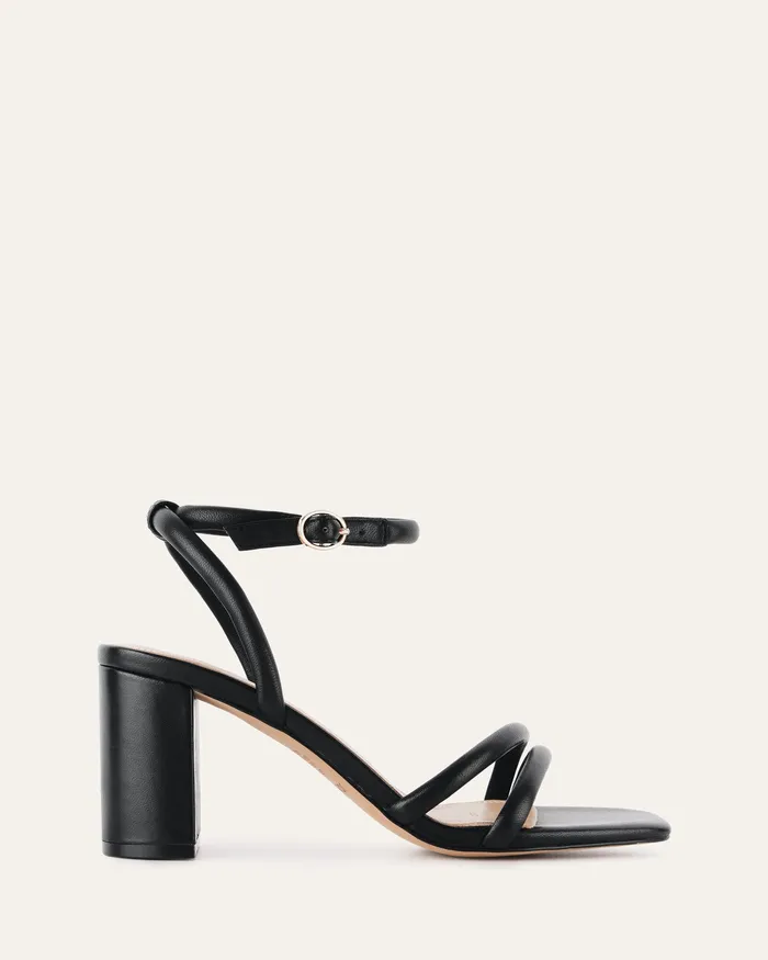 Women HIGH HEELS jomercer Nino high heel sandals black leather