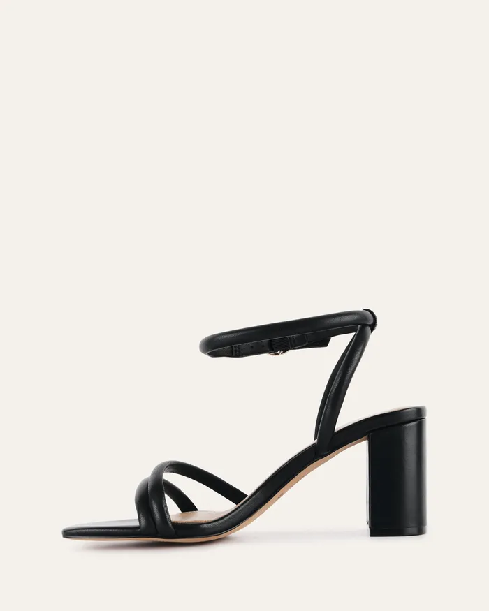 Women HIGH HEELS jomercer Nino high heel sandals black leather Women HIGH HEELS jomercer Nino high heel sandals black leather