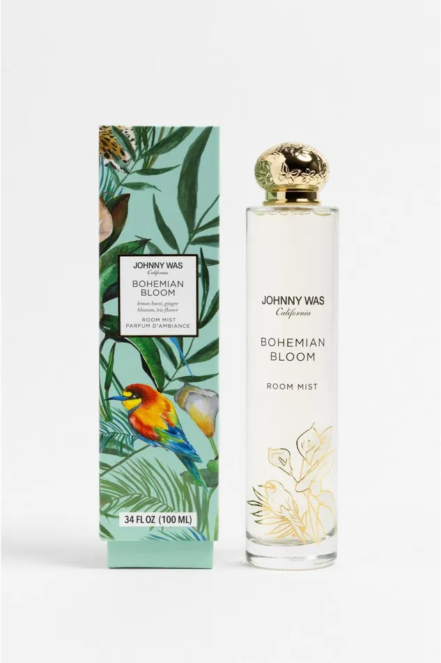 Women Home Fragrance Johnny Was Bohemian Bloom RoomLinen Spray Bohemian Bloom