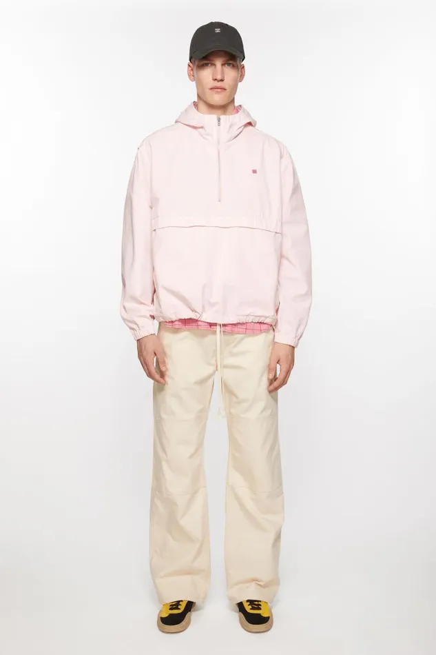 Women Hooded Jacket Pink Acne Studios Outerwear