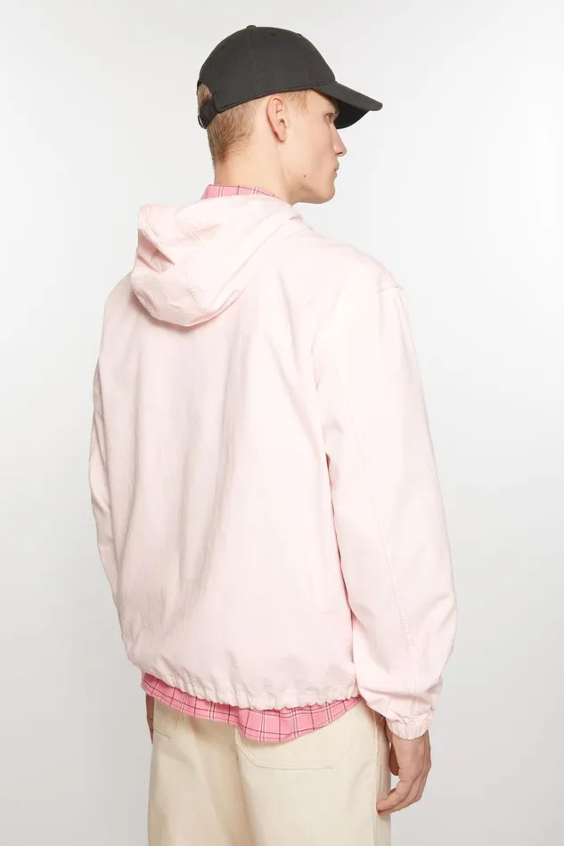 Women Hooded Jacket Pink Acne Studios Outerwear