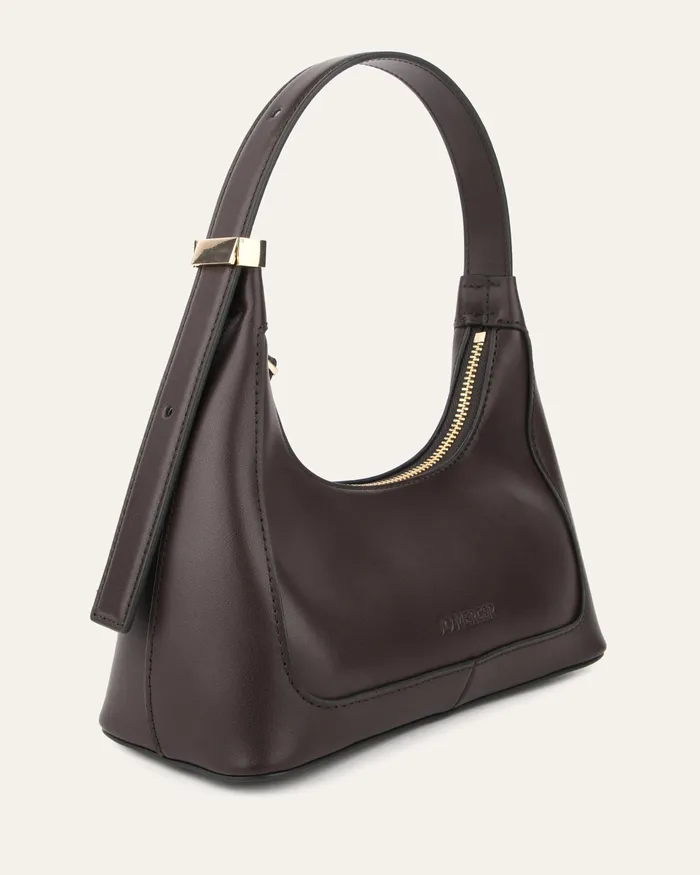 Women Isabel shoulder bag espresso leather SHOULDER BAGS jomercer Women Isabel shoulder bag espresso leather SHOULDER BAGS jomercer