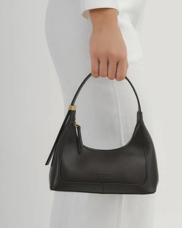 Women Isabel shoulder bag espresso leather SHOULDER BAGS jomercer Women Isabel shoulder bag espresso leather SHOULDER BAGS jomercer