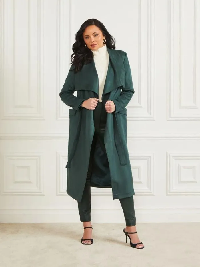 Women Jackets Marciano Hudson CoverUp Chenille Green